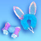 Bunny Blues Easter BUNDLE - Dog Headband and Bow