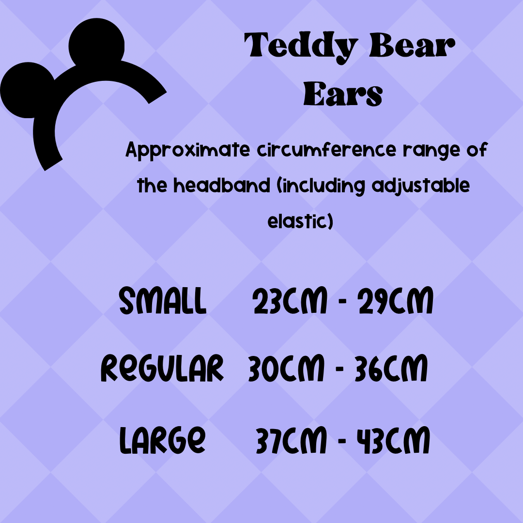 Teddybear Ears Dog Headband