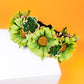 Luck of the Irish St Patrick’s Day Dog Flower Crown