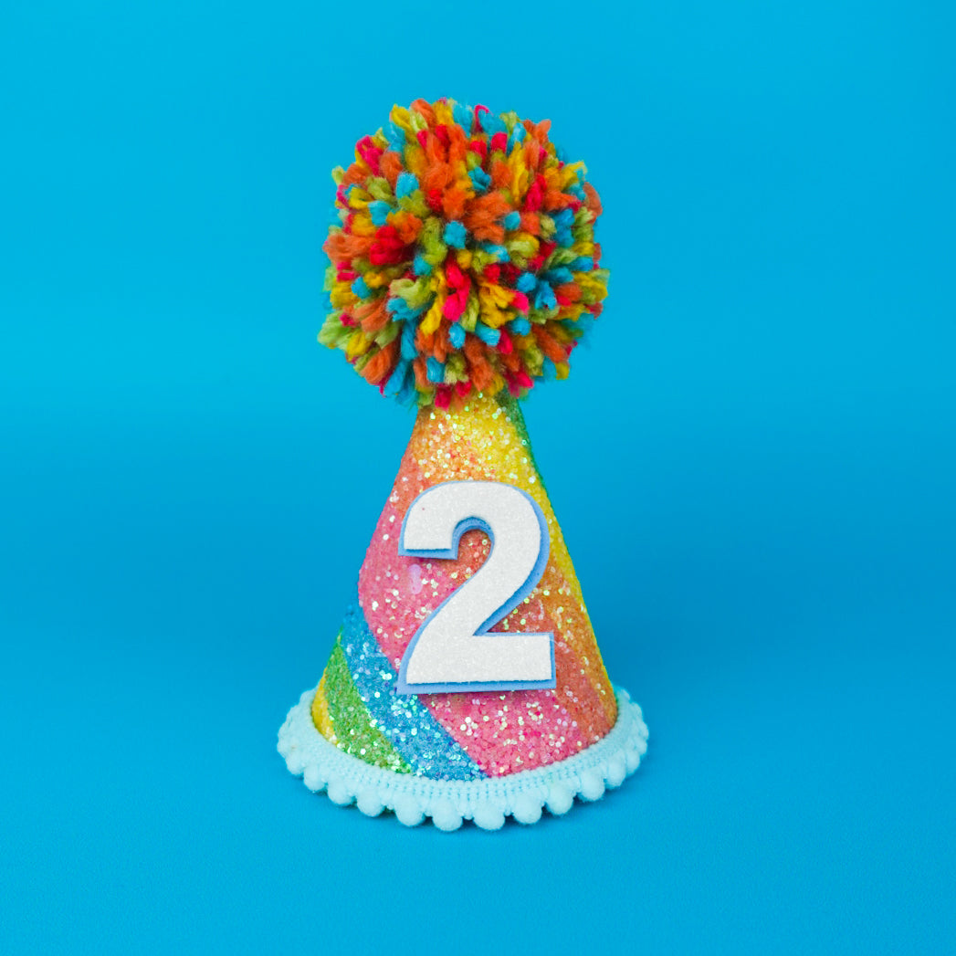 Dog Party Hat Rainbow Butterfly Australia Fluffy Pup Club